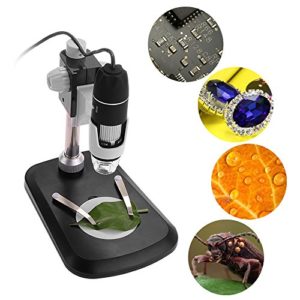 COLEMETER® USB 2.0 Digital Microscope Microscope Camera Magnifier Endoscope Lupe Video HD Videoaufnahme 500X 8-LED - 2