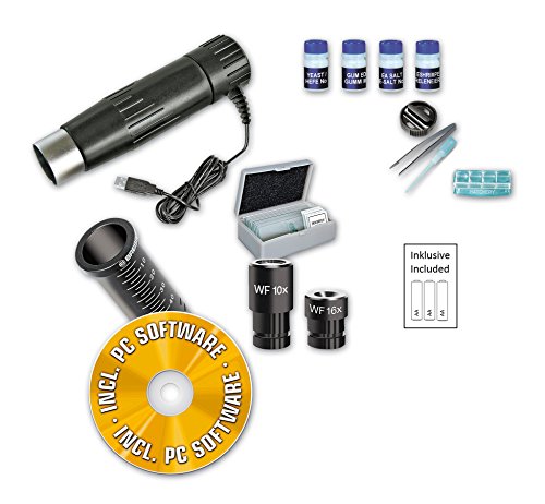 Bresser junior 8855001 Mikroskop-Set Biolux DE 40x-1024x USB - 3