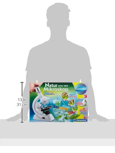 Clementoni 69804 - Natur unter dem Mikroskop, Galileo Experimentierkasten - 6