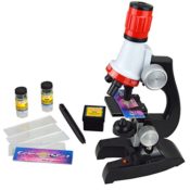 100x 400x 1200x Junior Mikroskop Kit mit Integrierte LED-elektrische Beleuchtung for Schüler und Kinder - 1