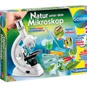 Clementoni 69804 - Natur unter dem Mikroskop, Galileo Experimentierkasten - 1