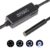 Shekar 2,0 Megapixeln 5m HD Android Endoskop 2-in-1 USB/Micro USB Endoskop Inspektionskamera Wasserdicht Boreskop für Smartphone Tablet mit OTG und UVC Function und PC/Laptop
